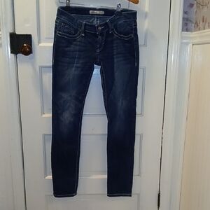 BKE Skinny Jeans Dark Blue